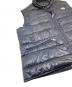 中古・古着 MONCLER (モンクレール) GUI GILET ダウンベスト　ギュンジレダウンベスト　アウター　ライトアウター ネイビー サイズ:5：35000円