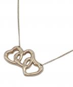 TIFFANY & Co.ティファニー）の古着「トリプルオープンハートネックレス　シルバー925」｜シルバー