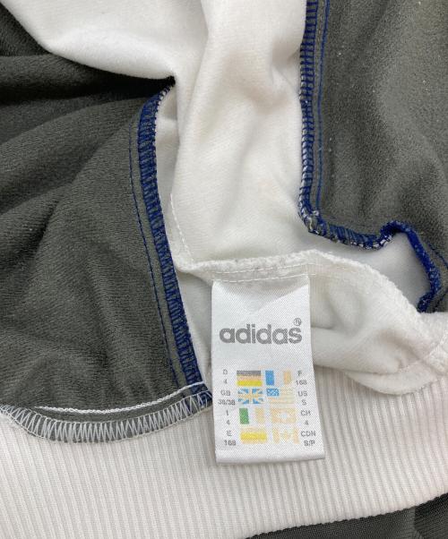 adidas（アディダス）adidas (アディダス) 【古着】90's トレフォイル刺繍トラックジャケット　90年代 ネイビー×グレー サイズ:US：Sの古着・服飾アイテム