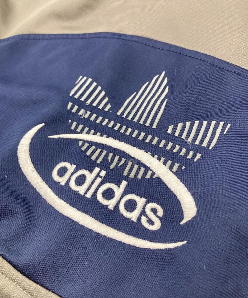 adidas（アディダス）adidas (アディダス) 【古着】90's トレフォイル刺繍トラックジャケット　90年代 ネイビー×グレー サイズ:US：Sの古着・服飾アイテム