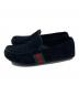 GUCCI (グッチ) シェリーラインドライビングシューズ ブラック サイズ:6：20000円
