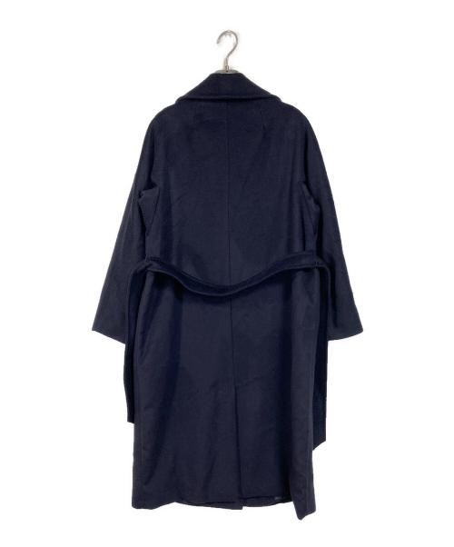 WEEKEND Max Mara（ウィークエンド マックスマーラ）WEEKEND Max Mara (ウィークエンド マックスマーラ) RESINA ダブルブレストコート ネイビー サイズ:36の古着・服飾アイテム