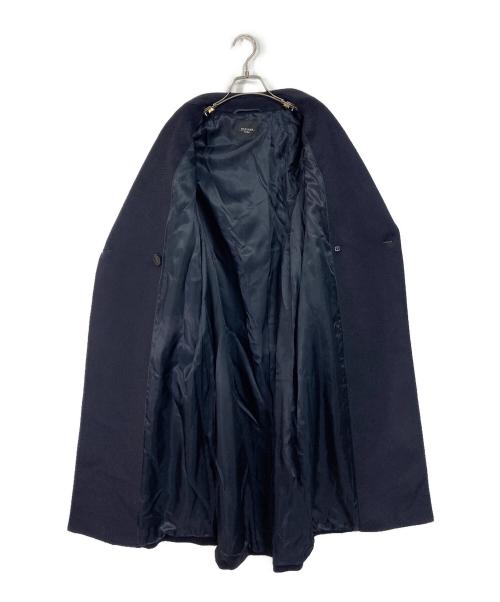 WEEKEND Max Mara（ウィークエンド マックスマーラ）WEEKEND Max Mara (ウィークエンド マックスマーラ) RESINA ダブルブレストコート ネイビー サイズ:36の古着・服飾アイテム