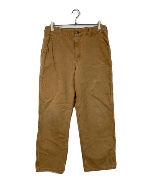 CarHartt（カーハート）CarHartt (カーハート) ウォッシュド ダック ペインターパンツ ブラウン サイズ:W34 L32の古着・服飾アイテム