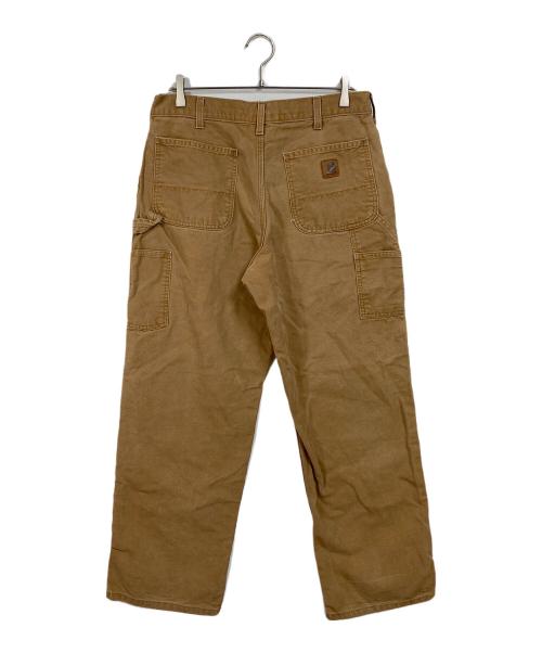 CarHartt（カーハート）CarHartt (カーハート) ウォッシュド ダック ペインターパンツ ブラウン サイズ:W34 L32の古着・服飾アイテム