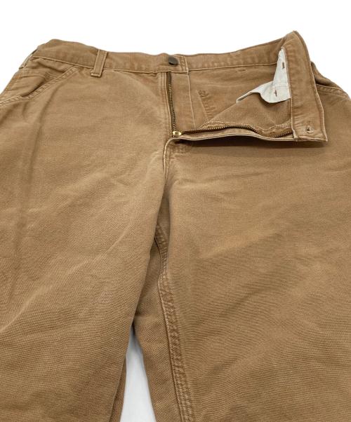 CarHartt（カーハート）CarHartt (カーハート) ウォッシュド ダック ペインターパンツ ブラウン サイズ:W34 L32の古着・服飾アイテム