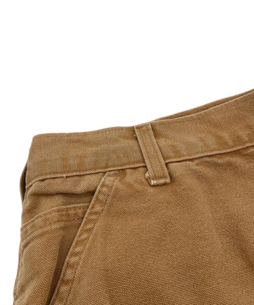 CarHartt（カーハート）CarHartt (カーハート) ウォッシュド ダック ペインターパンツ ブラウン サイズ:W34 L32の古着・服飾アイテム