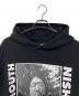 nishimoto is the mouth (ニシモトイズザマウス) バックプリントパーカー ブラック サイズ:L：5000円
