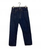 JAPAN BLUE JEANSジャパンブルージーンズ）の古着「リジッドデニムパンツ J501 ルーズモデル」｜インディゴ