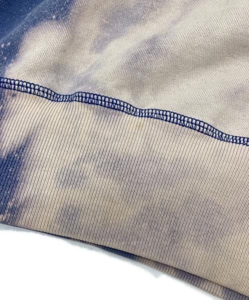 POLO RALPH LAUREN（ポロ・ラルフローレン）POLO RALPH LAUREN (ポロ・ラルフローレン) 【古着】バイカラーブリーチスウェット ベージュ×ネイビー サイズ:XLの古着・服飾アイテム