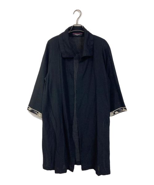 LEONARD FASHION（レオナールファッション）LEONARD FASHION (レオナールファッション) ガウンコート　アルパカ混コート ブラック サイズ: 9Rの古着・服飾アイテム