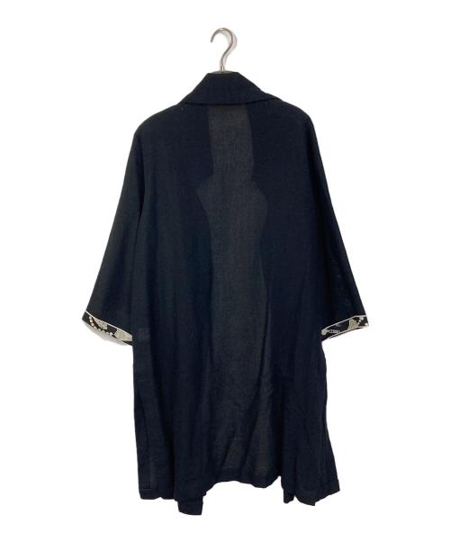 LEONARD FASHION（レオナールファッション）LEONARD FASHION (レオナールファッション) ガウンコート　アルパカ混コート ブラック サイズ: 9Rの古着・服飾アイテム