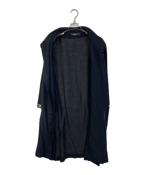 LEONARD FASHION（レオナールファッション）LEONARD FASHION (レオナールファッション) ガウンコート　アルパカ混コート ブラック サイズ: 9Rの古着・服飾アイテム