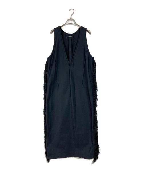 edition（エディション）edition (エディション) PE TUMBLER WASHER FRINGE DRESSF ブラック サイズ:FREEの古着・服飾アイテム