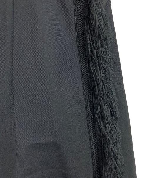 edition（エディション）edition (エディション) PE TUMBLER WASHER FRINGE DRESSF ブラック サイズ:FREEの古着・服飾アイテム
