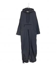 anuke（アンヌーク）の古着「Nylon Zip Combinaison」｜グレー