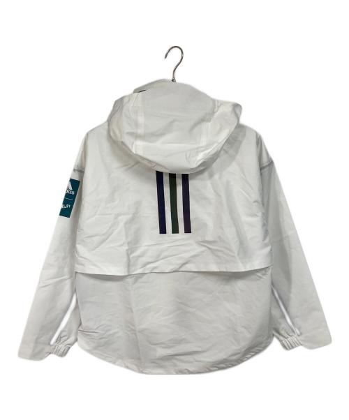 adidas（アディダス）adidas (アディダス) parley (パーリィー) MYSHELTER Parley RAIN.RDY Jacket ホワイト サイズ:Mの古着・服飾アイテム