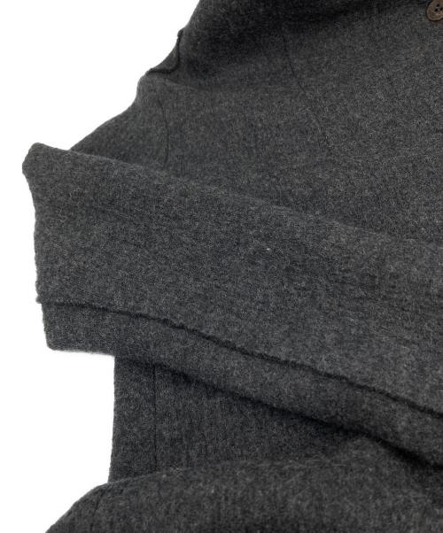 TRANSIT PAR-SUCH（トランジット パーサッチ）TRANSIT PAR-SUCH (トランジット パーサッチ) マキシ丈ウールコート グレー サイズ:2の古着・服飾アイテム