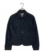 Max Mara WEEK END LINEマックスマーラ ウイークエンドライン）の古着「リバーシブルギンガムチェックジャケット」｜ブラック×ホワイト