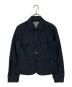 MAX MARA WEEK END LINE（マックスマーラ ウイークエンドライン）の古着「リバーシブルギンガムチェックジャケット」｜ブラック×ホワイト