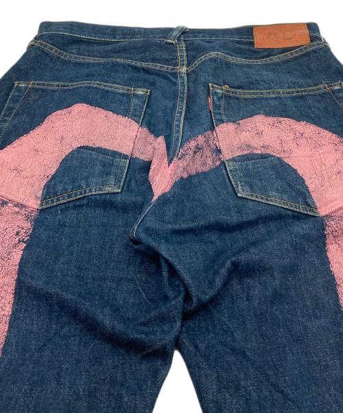 EVISU（エヴィス）EVISU (エヴィス) 2001 No.2 大カモメデニムパンツ　裾直し済 インディゴ サイズ:33×35の古着・服飾アイテム
