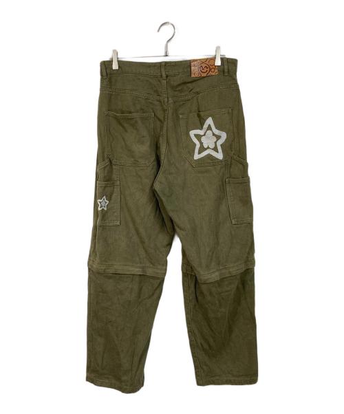 STAR TEAM（スターチーム）STAR TEAM (スターチーム) 裾ディタッチャブル 2WAYワークパンツ カーキ サイズ:32の古着・服飾アイテム
