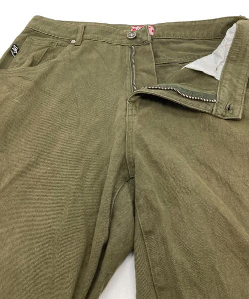 STAR TEAM（スターチーム）STAR TEAM (スターチーム) 裾ディタッチャブル 2WAYワークパンツ カーキ サイズ:32の古着・服飾アイテム