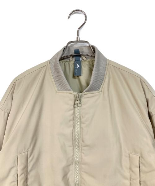 STELLA McCARTNEY（ステラマッカートニー）STELLA McCARTNEY (ステラマッカートニー) adidas (アディダス) TrueNature ウーブン ボンバークロップドジャケット ベージュ サイズ:XLの古着・服飾アイテム