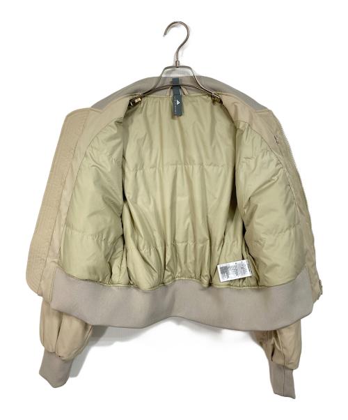 STELLA McCARTNEY（ステラマッカートニー）STELLA McCARTNEY (ステラマッカートニー) adidas (アディダス) TrueNature ウーブン ボンバークロップドジャケット ベージュ サイズ:XLの古着・服飾アイテム