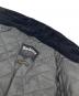 中古・古着 Barbour (バブアー) TRANSPORT タータンチェック キルティング ブルゾン グレー×ベージュ サイズ:36：18000円