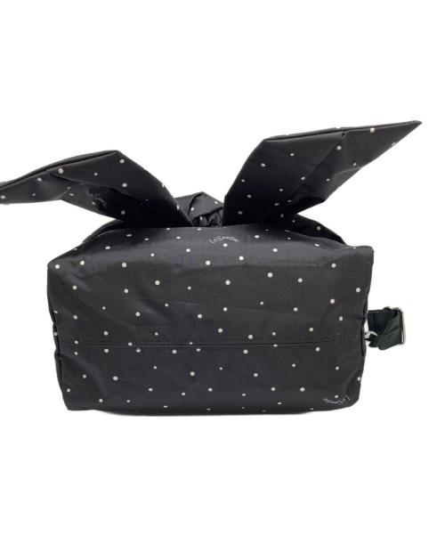 LeSportsac（レスポートサック）LeSportsac (レスポートサック) Snidel (スナイデル) LG BOW MICRO BAG ブラック サイズ:実寸参照 未使用品の古着・服飾アイテム
