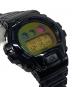 中古・古着 CASIO (カシオ) デジタルウォッチ　２０気圧防水　偏光グラデーション ブラック サイズ:実寸参照：8000円