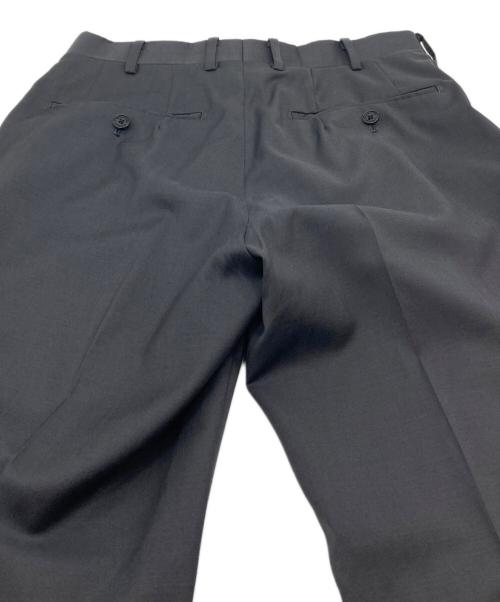 BLACK LABEL CRESTBRIDGE（ブラックレーベル クレストブリッジ）BLACK LABEL CRESTBRIDGE (ブラックレーベル クレストブリッジ) CERRUTI生地 ラムウールセットアップスーツ　日本製 ブラック サイズ:実寸参照の古着・服飾アイテム