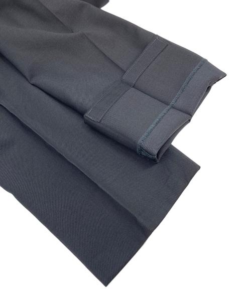 BLACK LABEL CRESTBRIDGE（ブラックレーベル クレストブリッジ）BLACK LABEL CRESTBRIDGE (ブラックレーベル クレストブリッジ) CERRUTI生地 ラムウールセットアップスーツ　日本製 ブラック サイズ:実寸参照の古着・服飾アイテム