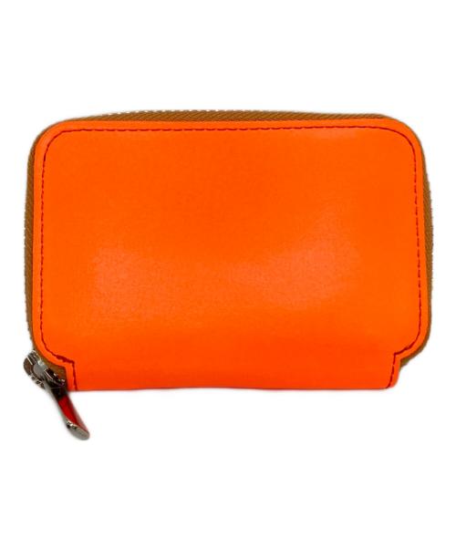 NADAYA（ナダヤ）NADAYA (ナダヤ) 2つ折り革財布　レザー財布　ミニ財布 オレンジ サイズ:実寸参照の古着・服飾アイテム