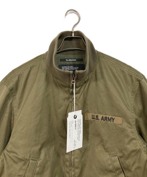 AVIREX（アヴィレックス）AVIREX (アヴィレックス) ライト タンカース ジャケット カーキ サイズ:L 未使用品の古着・服飾アイテム