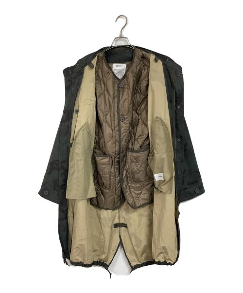 JOHNBULL（ジョンブル）JOHNBULL (ジョンブル) M-65ライナー付モッズコート グレー サイズ:Sの古着・服飾アイテム