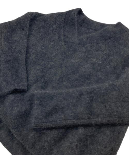 Noble（ノーブル）Noble (ノーブル) ファーニットVネックプルオーバー グレー サイズ:実寸参照の古着・服飾アイテム