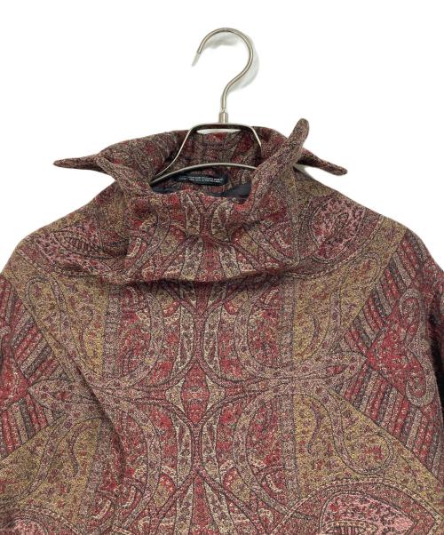 YOHJI YAMAMOTO（ヨウジヤマモト）YOHJI YAMAMOTO (ヨウジヤマモト) 総柄中綿ジャケット　15AW ブラウン サイズ:1の古着・服飾アイテム