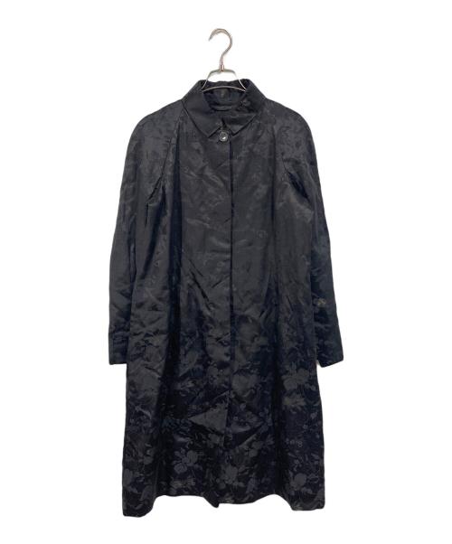 KENZO（ケンゾー）KENZO (ケンゾー) シルクコート　ロングコート　アウター　ライトアウター　フランス製 ブラック サイズ:42の古着・服飾アイテム