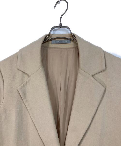 theory（セオリー）theory (セオリー) チェスターコート　ロングコート　アウター ベージュ サイズ:38の古着・服飾アイテム