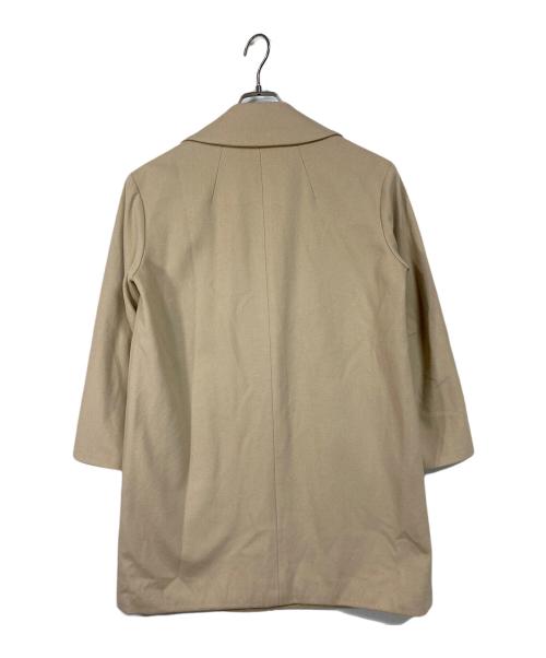 theory（セオリー）theory (セオリー) チェスターコート　ロングコート　アウター ベージュ サイズ:38の古着・服飾アイテム