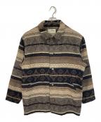 L.L.Beanエルエルビーン）の古着「【古着】80's ネイティブ柄ウールジャケット　アウター　80年代　USA製」｜ブラウン×ブラック