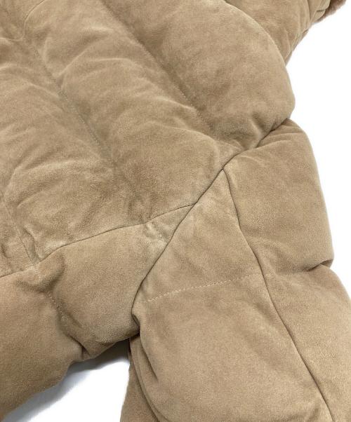 HERNO（ヘルノ）HERNO (ヘルノ) LAVJAP ラビットファー ダウンジャケット　アウター　イタリア製 ベージュ サイズ:44の古着・服飾アイテム