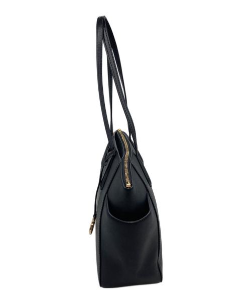 MICHAEL KORS（マイケルコース）MICHAEL KORS (マイケルコース) トートバッグ　レザートート ブラック サイズ:実寸参照の古着・服飾アイテム
