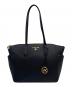 MICHAEL KORS（マイケルコース）の古着「トートバッグ　レザートート」｜ブラック