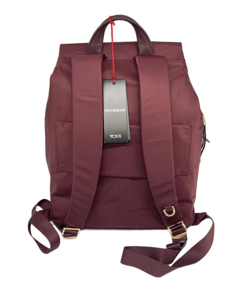 TUMI（トゥミ）TUMI (トゥミ) RAMSAY BACK PACK/ラムゼイ バックパック　リュック　通勤 通学 仕事 出張 旅行 トラベル タウンユース ボルドー サイズ:実寸参照の古着・服飾アイテム