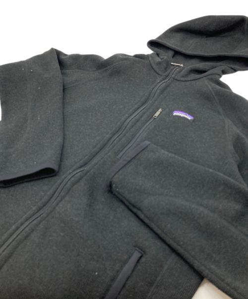 Patagonia（パタゴニア）Patagonia (パタゴニア) ベターセーターフーディ　ジップフーディ　フリースジャケット ブラック サイズ:Mの古着・服飾アイテム