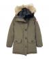 CANADA GOOSE（カナダグース）の古着「BRONTE PARKA  ブロンテパーカー　ダウンコート　アウター　カナダ製」｜オリーブ