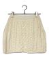 theory (セオリー) CABLE MINI FELTED WOOLスカート/カシミヤブレンドケーブルスカート ベージュ サイズ:P：5000円